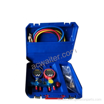 Auto Car AC Tools Repair 4Valve Digital Manifolds